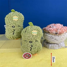 喜乐毛绒制造工厂 丝瓜（百个起售）