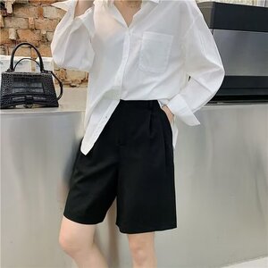 西料休闲中裤西装五分裤夏季百搭宽松显瘦女夏新款DKA56-P33图片