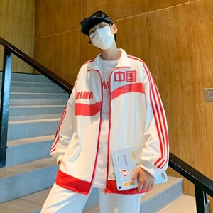 帅气新款长袖情侣潮慵懒长裤时尚学生班服休闲china套装Z108P65