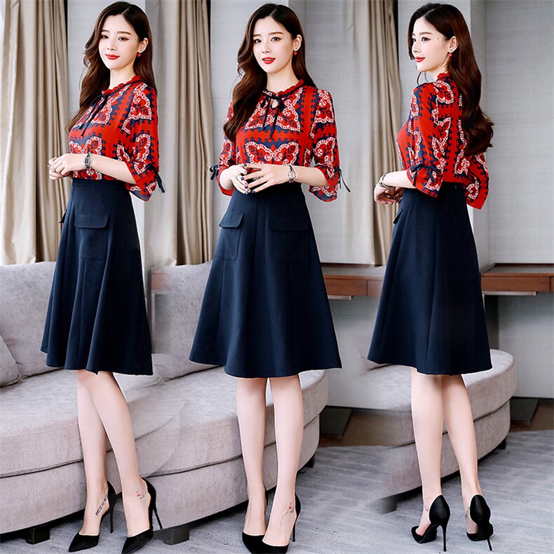 长袖纯色时尚潮流休闲舒适套装套裙2021年春季中长款，女装套装/套裙，香香