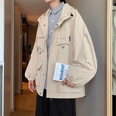 春秋季户外山系机能冲锋衣立领外套男美式工装夹克上衣W5570-P58，男装夹克，星座512-2
