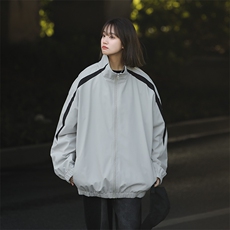 新款现货户外立领夹克男冲锋衣外套JK802-P65，男装夹克，星座1204-3