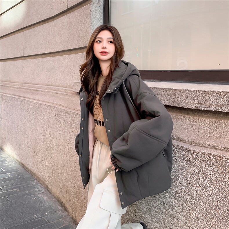2025冬装新款简约时尚棉服205-H055-P215-K329,女装棉衣/棉服,浙宝205