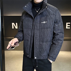 标50绒店主风2025新款男士立领羽绒服9823-P215(控券后298)，男装羽绒服，电商B338