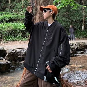 美式春季新款飞行夹克男潮街头痞帅宽松外套棒球服JK902-P65图片