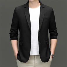 SJ2315男式2024年秋季新款长袖西服休闲商务便服西装单西，男装西服，电商B360