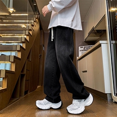牛仔裤男春季新款美式高街潮牌宽松直筒裤K8532-P38【特价】，男装牛仔裤，电商A007