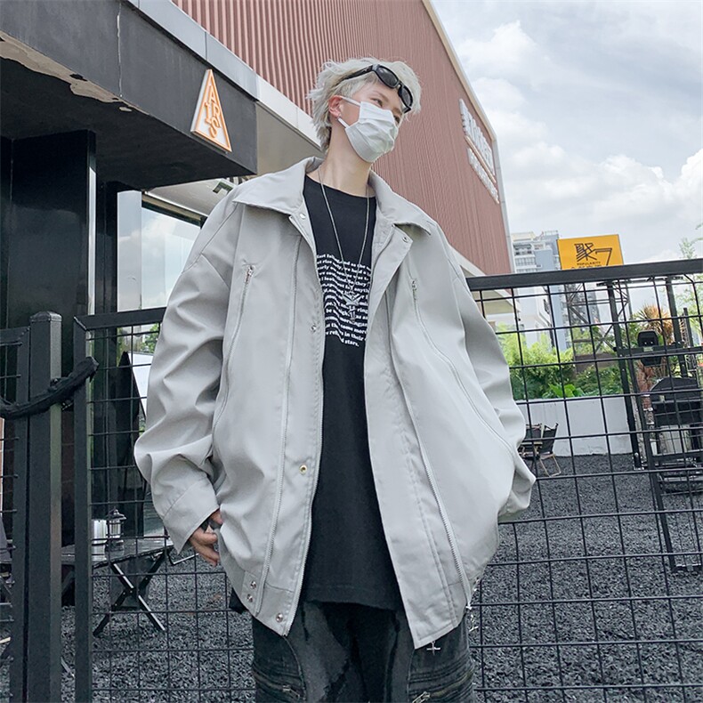 Wt1065-P70美式复古宽松型设计感夹克外套，男装夹克，星座1501-1