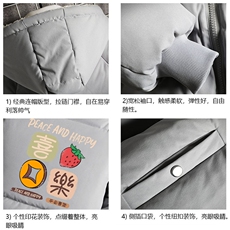 控128加绒面包服男大码羊羔毛棉衣男MY16322-P100，男装棉衣，电商A040A