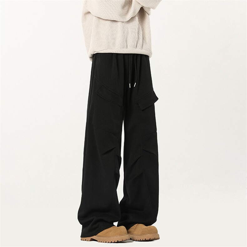 B258-K9962-P50控78抖音品质卫裤面料成分65%棉35%聚酯纤维,男装休闲裤,电商B258