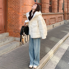 现货！新品冬加厚羽绒服宽松白鸭绒外套2C212-G09-P295-K388，女装羽绒服，2C212