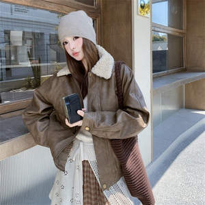 新款 皮毛夹克棒球服外套 AD901-P195K298图片