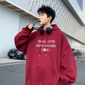 ！连帽圆领卫衣男装港风帽衫男 LM179-P35图片