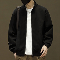 外套男开衫卫衣男士春秋宽松夹克立领运动服TW6137-P72，男装夹克，星座1105-3