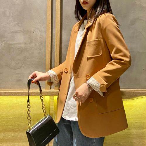 春装新款：韩版西装，女装西装，恋了爱了