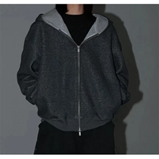 美式460g重磅开衫连帽卫衣，网图-A061-AW01631-特P75，男装卫衣，电商A061