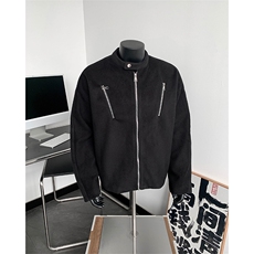 多拉链小众设计感夹克男生秋季潮牌棒球服外套XZ514-2-24264-P115，男装夹克，星座514-2(原B239)