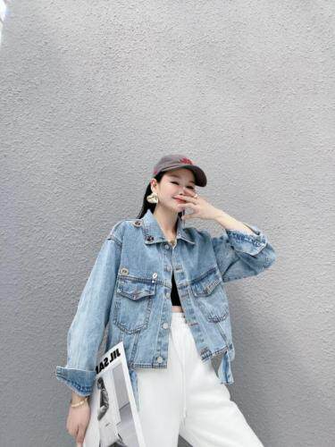 秋装牛仔外套一个颜色MLXL，其它，欧诗尚