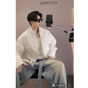 早秋短款潮流百搭休闲小众设计衬衫短外套男CS899-P72(网图参考）图片