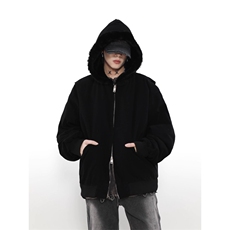 毛绒加厚棉服连帽工装外套MY867特P93，男装棉衣，星座908-1