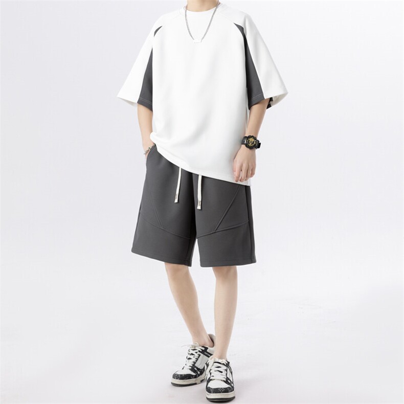 新款休闲夏季套装,男装休闲套装,星座1106-2（原1111B）