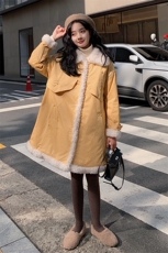 拼接时尚气质优雅休闲时尚柔软宽松潮流百搭优雅棉衣/棉服，女装棉衣/棉服，艾艾淮淮