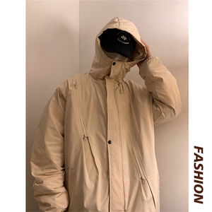 MY6160/P85冬装港风冲锋衣棉衣男防风防水棉服棉袄大码外套上衣图片