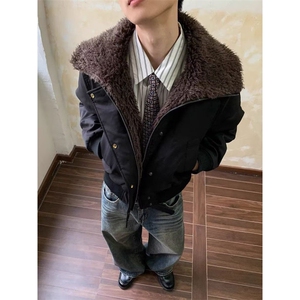 JY613-P100新款棉服棉衣男生加厚保暖面包服潮牌帅气外套网图