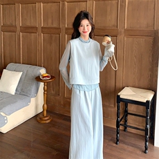 【】2025春季新款纱三件套套装2C037253P175K258，女装套装/套裙，2C037