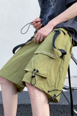 8XL-M特大码肌理感五分裤户外登山裤冲锋裤短裤男DK1502P49控68，男装休闲裤，电商D206-1