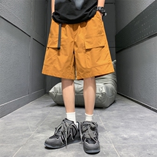 高品夏季工装短裤男纯色宽松大码运动五分裤DSA157B-D617-特P37，男装牛仔裤，电商A157B