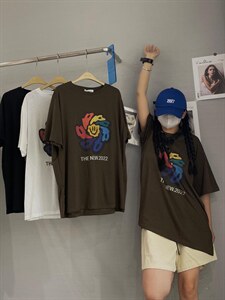夏季新款 图案大版T恤图片