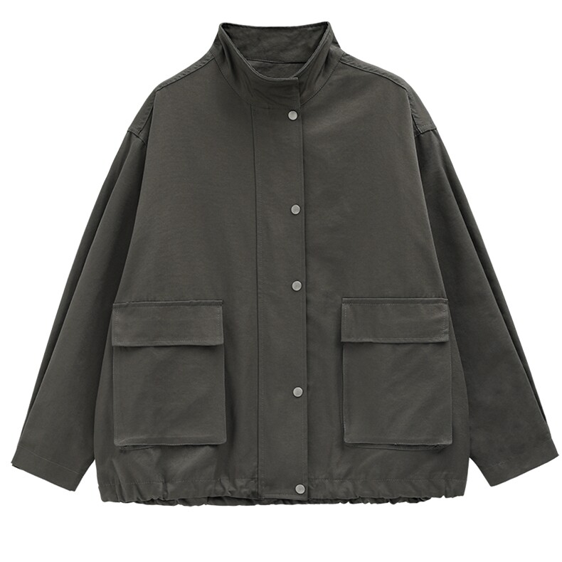 2023秋款新品734款风衣----全年备货----加了黑色-M-3XL,女装风衣,秋牧寒烟