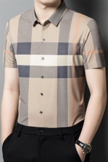 男式2023年夏季新款衬衫男短袖商务时尚休闲衬衣男装，男装衬衫，电商B360