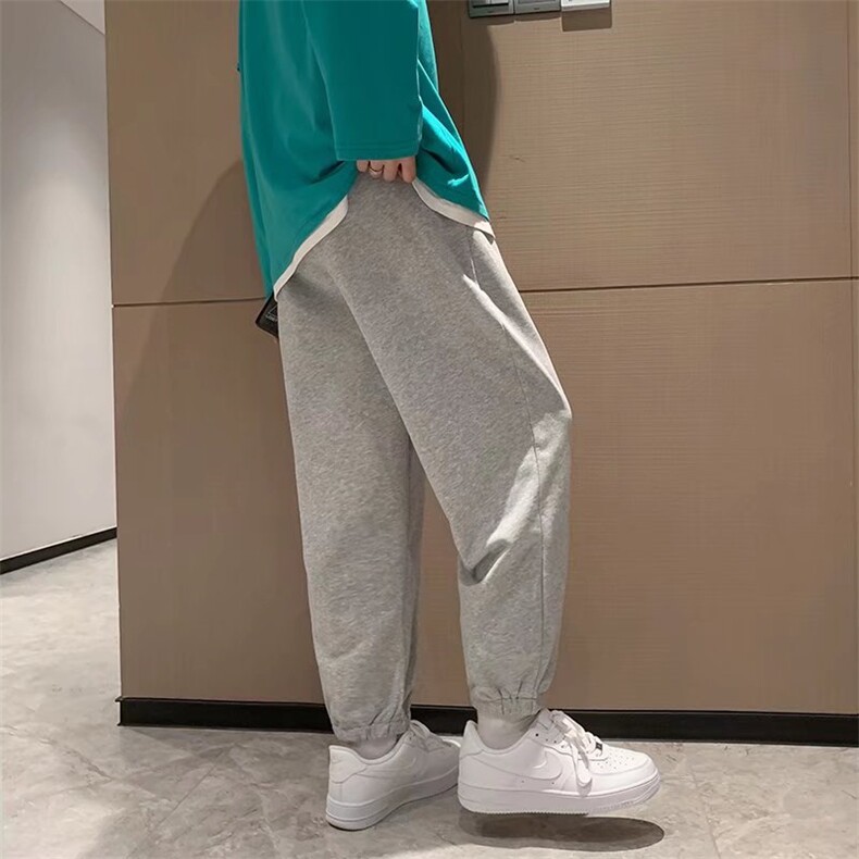 男春季休闲束脚九分裤K2P28,男装休闲裤,星座1116-2