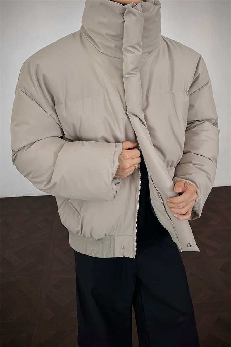 支持二开冬装加棉加厚立领棉服男女棉衣外套光板面包服M816-P70,男装棉衣,电商A441