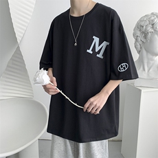 高品质~220G###夏季新款短袖T恤港风大码T108-P25控39，男装T恤，电商A161-2