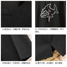 Q11041-P30春夏季七分袖t恤男大码五分袖男短袖中袖砖墙挂拍，男装T恤，电商A040A