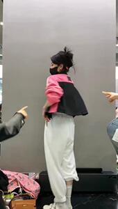 欧洲站气质小短款撞色外套图片