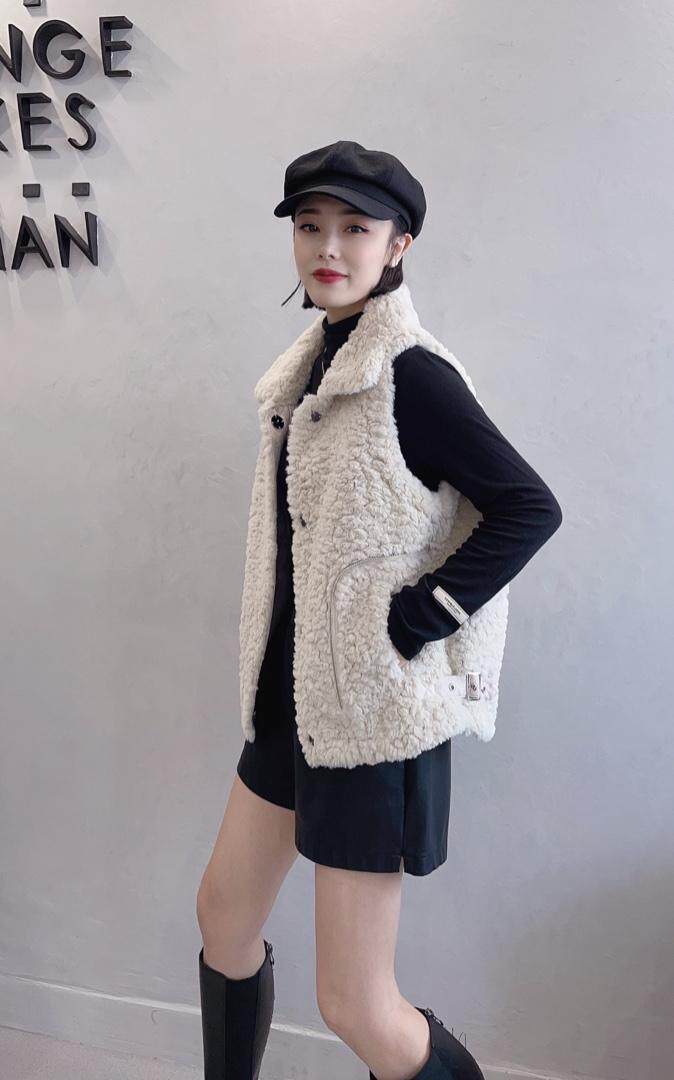 皮毛马甲，女装马甲，嫣然贝阁