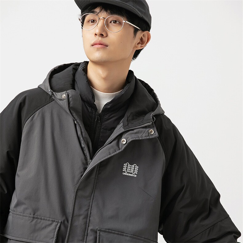 2026冬季新款男日系潮牌白鸭绒三合一羽绒服加厚外套YR22-F259,男装羽绒服,电商A101（原外27）