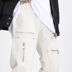 1506-1/K52101/P60港风潮男夏季新个性字母牛仔裤嘻哈ins潮百搭，男装牛仔裤，星座1506-1