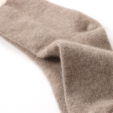 2025秋冬百搭时尚拼色袜子针织衫，袜子，臻歆羊绒