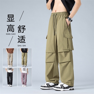 现货美式工装裤冲锋裤男户外机能风登山运动裤休闲裤AK0252-P50图片