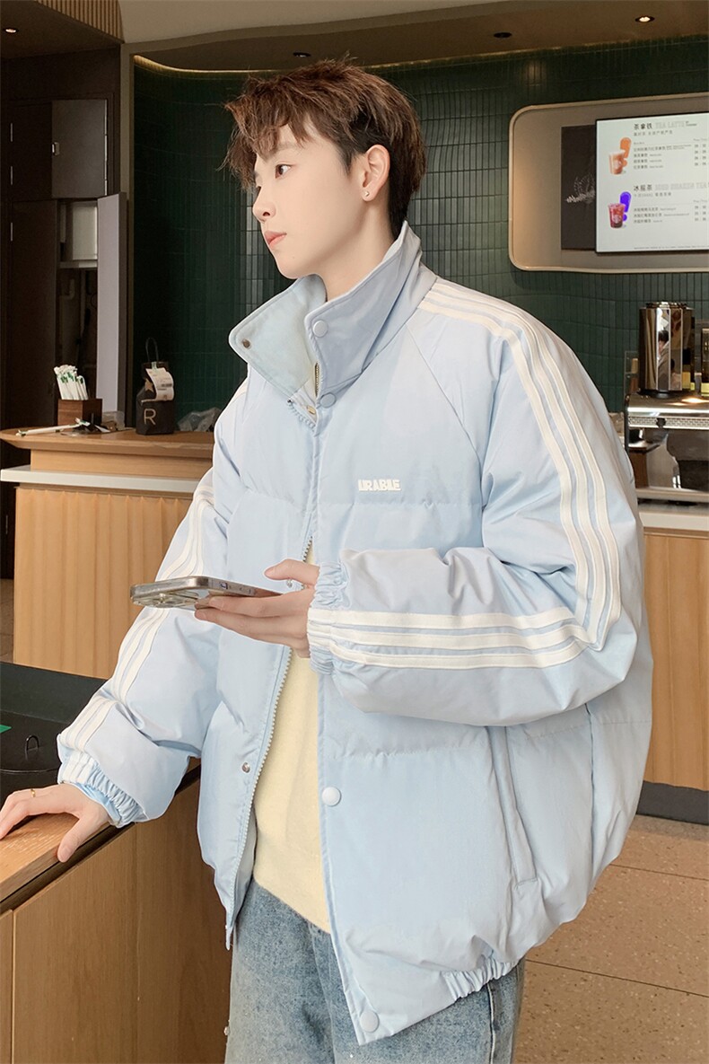 90白鸭绒羽绒服学生情侣款加厚保暖外套225-2-Y212-P235控318,男装羽绒服,星座225-2
