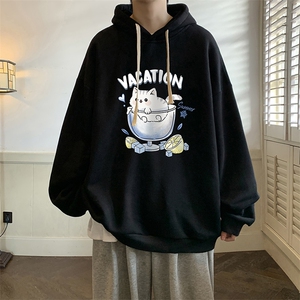 连帽卫衣男大码胖子帽衫大号运动服WY2408-P35图片