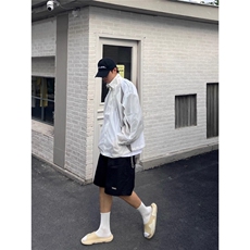 情侣休闲运动防晒衣夏季2025新款日系防晒冲锋薄外套A3377-P47，男装防晒衣，星座208-5