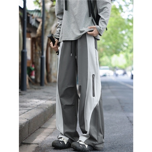 秋季新款户外机能拼色设计百搭休闲冲锋裤B315-K25326-特p35控68图片