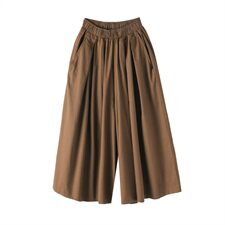 2021春秋季新款裤子文艺复古宽松裤裙，女装裤子，简韵佳