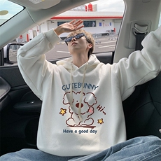 连帽卫衣男大码胖子帽衫大号运动服WY2434-P35，男装卫衣，电商A040
